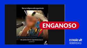 Discurso em que indígena chama governo de 'enfraquecido' não foi feito na COP30