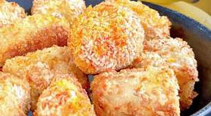 Banana à milanesa sem fritar: sequinha, irresistível e fácil