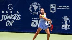 Baiana Nathalia Tourinho, de 14 anos, vai à semi do 40º Bahia Juniors Cup