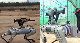 China lança lobo-robô com IA que pode definir o futuro das guerras