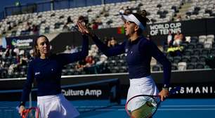 Luisa Stefani e Ingrid Martins vencem nas duplas e Brasil faz 3 a 0 em Portugal