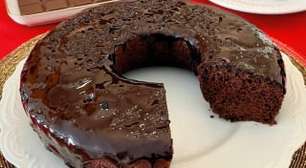 Bolo de chocolate com café, sem leite: só bater, fácil