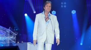 Roberto Carlos recebe neta mais nova, filha de Dudu Braga, e Sonia Abrão em show após morte de irmã Norma. Fotos