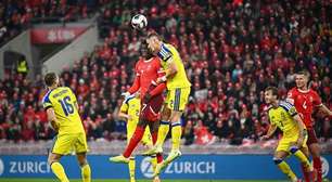 Suíça vence a Suécia e fica perto da vaga na Copa do Mundo