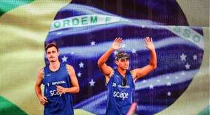 Mundial de vôlei de praia: brazucas vencem campeões olímpicos