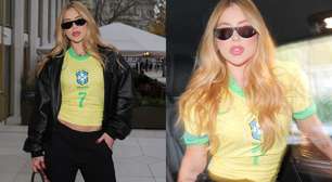 Virginia rouba cena em jogo da Seleção ao usar acessório de R$ 130 mil; veja