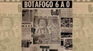Botafogo provoca Flamengo no aniversário: "Seis gols de presente"