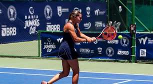 Baiana de 14 anos, Nathália Tourinho joga final e busca maior título no 40º Bahia Juniors Cup
