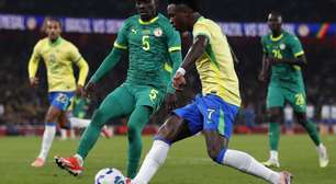 Ataque e defesa convencem, e Brasil vence Senegal pela primeira vez