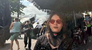 De vestes fúnebres no calorão de Belém, manifestantes velam morte dos combustíveis fosseis: 'Se não for em breve, não teremos futuro'