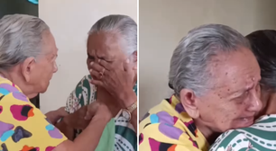 Após 7 anos sem se ver, mãe de 105 reencontra a filha e comove a web: 'Minha filhinha'