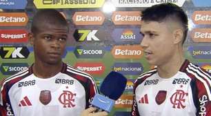 Jovem atacante anota gol em sua estreia pelo Flamengo e expõe felicidade: "Sensação de realização"
