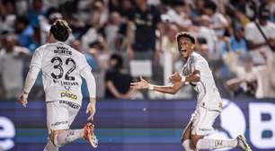 No final, Santos vence Palmeiras e sai da zona de rebaixamento