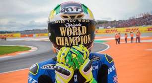 Histórico! Diogo Moreira é campeão mundial da Moto2