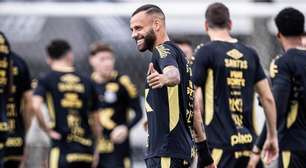 Neymar e mais quatro titulares ficam na academia, mas não preocupam o Santos