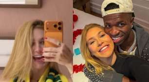 Após o ex presentear a atual, Virginia exibe presente dado por Vini Jr: 'Ele gosta'