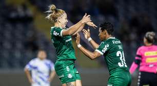 Palmeiras goleia Taubaté e garante 2º lugar do Paulistão Feminino