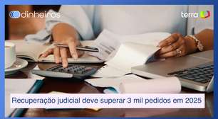 Recuperação judicial no Brasil deve superar três mil pedidos em 2025