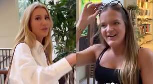 Pega no flagra! Ana Paula Siebert encontra Rafaella Justus 'matando aula'