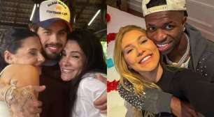 Mãe de Ana Castela curte post com críticas ao namoro de Virginia com Vini Jr.