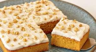 Bolo de cenoura fácil com especiarias: para café ou festas