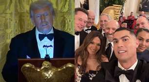 Cristiano Ronaldo participa de jantar com Donald Trump na Casa Branca: 'Meu filho é fã'