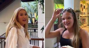 Ana Paula Siebert flagra Rafa Justus 'matando aula' e questiona: 'Fazendo o que aqui?'