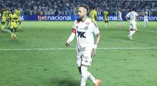 Neymar pede desculpas por pênalti cometido em empate do Santos