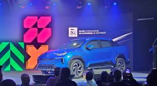 Lecar Campo, picape híbrida brasileira, causa alvoroço no Salão do Automóvel