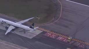 Congonhas fica fechado na manhã desta quinta por causa de vazamento de combustível na pista