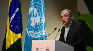 Guterres cobra acordo sobre combustíveis fósseis na COP30