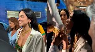 Dua Lipa acompanha Sabrina Sato em ensaio da Vila Isabel no Rio