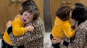 Menino viraliza ao se despedir da bisavó: 'Obrigado pela companhia, I love you'