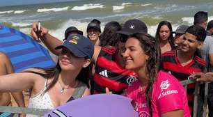 Ovacionada pelo público, Sophia Medina vence bateria no QS em Guarapari