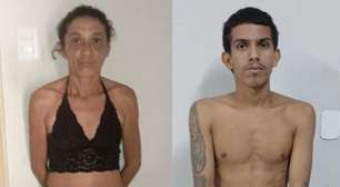 Veja o momento em que a polícia prende casal suspeito de envolvimento em duplo homicídio