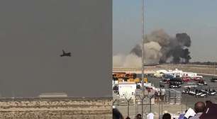 Avião de caça da Índia cai durante show aéreo em Dubai