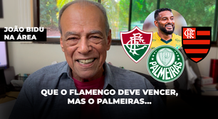Que o Flamengo deve vencer, mas o Palmeiras...