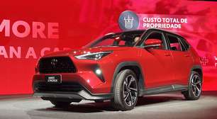 Toyota Yaris Cross estreia no Brasil com versão híbrida flex e parte de R$ 161.390