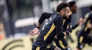 Neymar deve ser preservado pelo Santos em jogo contra o Internacional