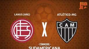 Lanús x Atlético, AO VIVO, com a Voz do Esporte, às 15h30