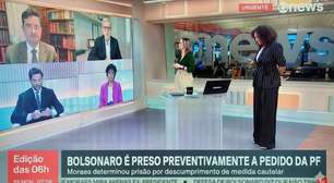 Prisão de Bolsonaro faz Globo acordar jornalistas, juntar apresentadoras e cancelar folgas