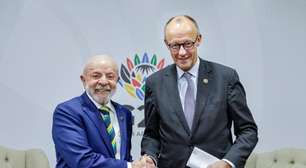 Após polêmica, Lula se reúne com o chanceler da Alemanha, Friedrich Merz