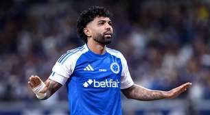 Atacante do Cruzeiro, Gabigol volta a falar sobre o Atlético após derrota do rival na Sul-americana