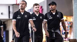 Ceará embarca rumo a São Paulo para jogo decisivo contra o Mirassol; veja relacionados