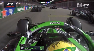 F1: Bortoleto abandona o GP de Las Vegas