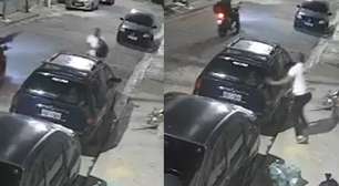 Vítima se esquiva por segundos de tiro durante tentativa de assalto em SP