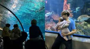 Bruna Biancardi divulga fotos do encontro familiar com ex de Neymar em Barcelona