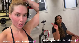 Família! Virginia vai treinar com a sogra, mãe de Vini Jr.: 'Parceira'