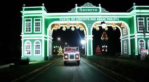 Socorro inaugura 'Luzes de Natal', no interior de São Paulo