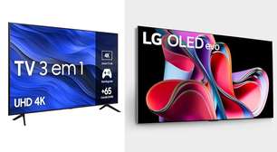 Black Friday da Amazon tem TVs com até 24% de desconto; veja melhores opções